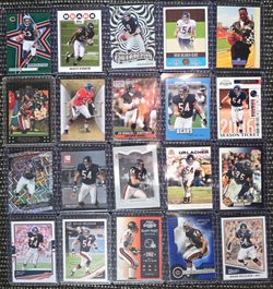 Chicago Bears Legends Card Lot