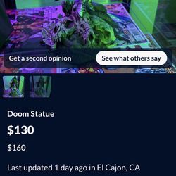 Dr Doom Statue