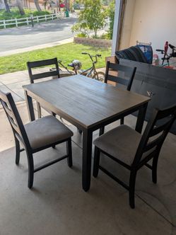 Dining table with 4 chairs