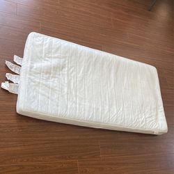 Ikea vyssa spring mattress for crib, white27 1/2x52 "