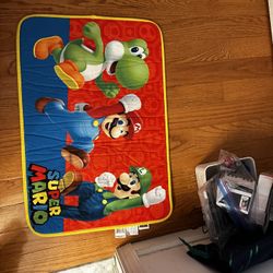 Mario Bath Mat & Shower Curtain 