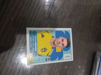 Panini Viktor Gyökeres Sweden Football Sticker Card