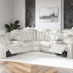 Power Reclining Sectional