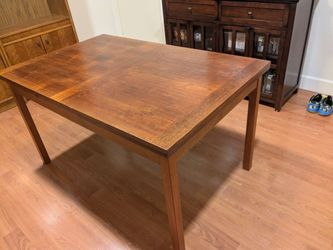 Teak wood table