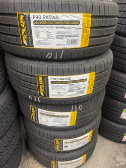 Brand new set of Tires 215/45/18
