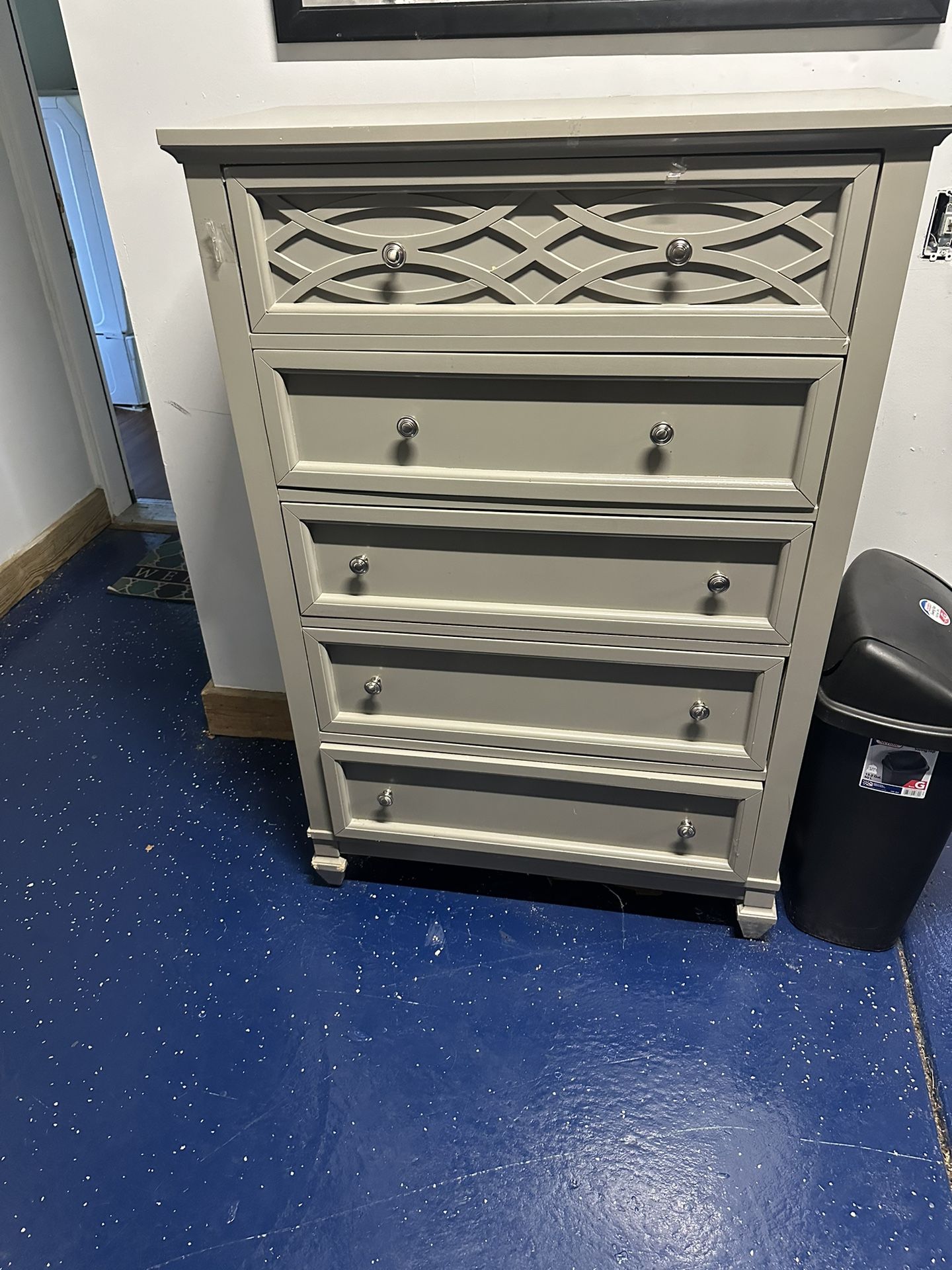 Dresser with Mirror, Chest And Nightstand