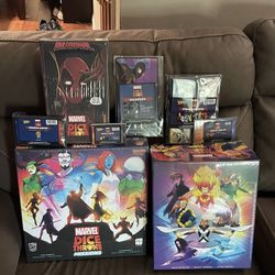 *NEW* Marvel Dice Throne X-Men Kickstarter Bundle + Missions + Deadpool + Sleeves + Promos