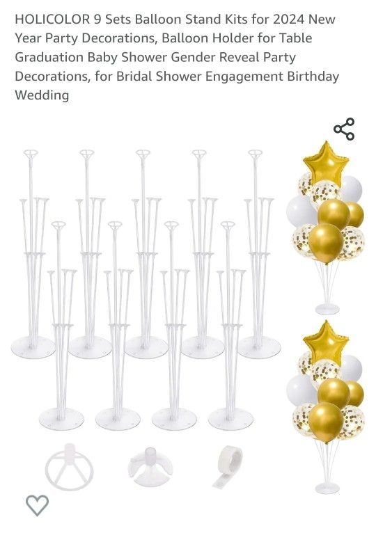 Balloon Tabletop Centerpiece Kits-New