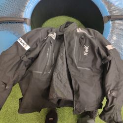 Hawk Mens Textile Motorcycle Jacket 