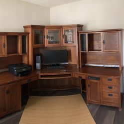 Executive Office Desk 6 piece