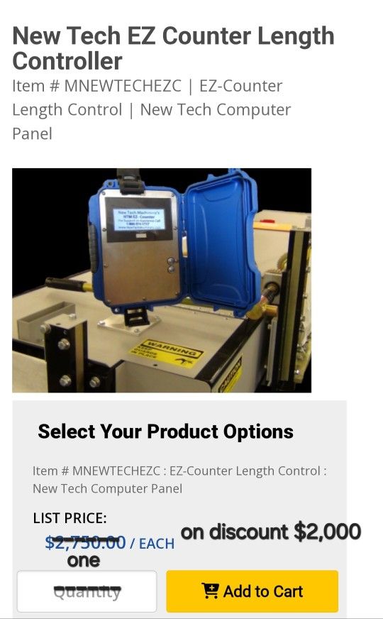 NTH EZ- Counter Controller