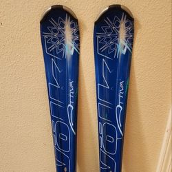 Unlimited AC3 Attiva snow skis
and bindings