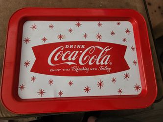Vintage Coca-Cola Metal Serving Tray