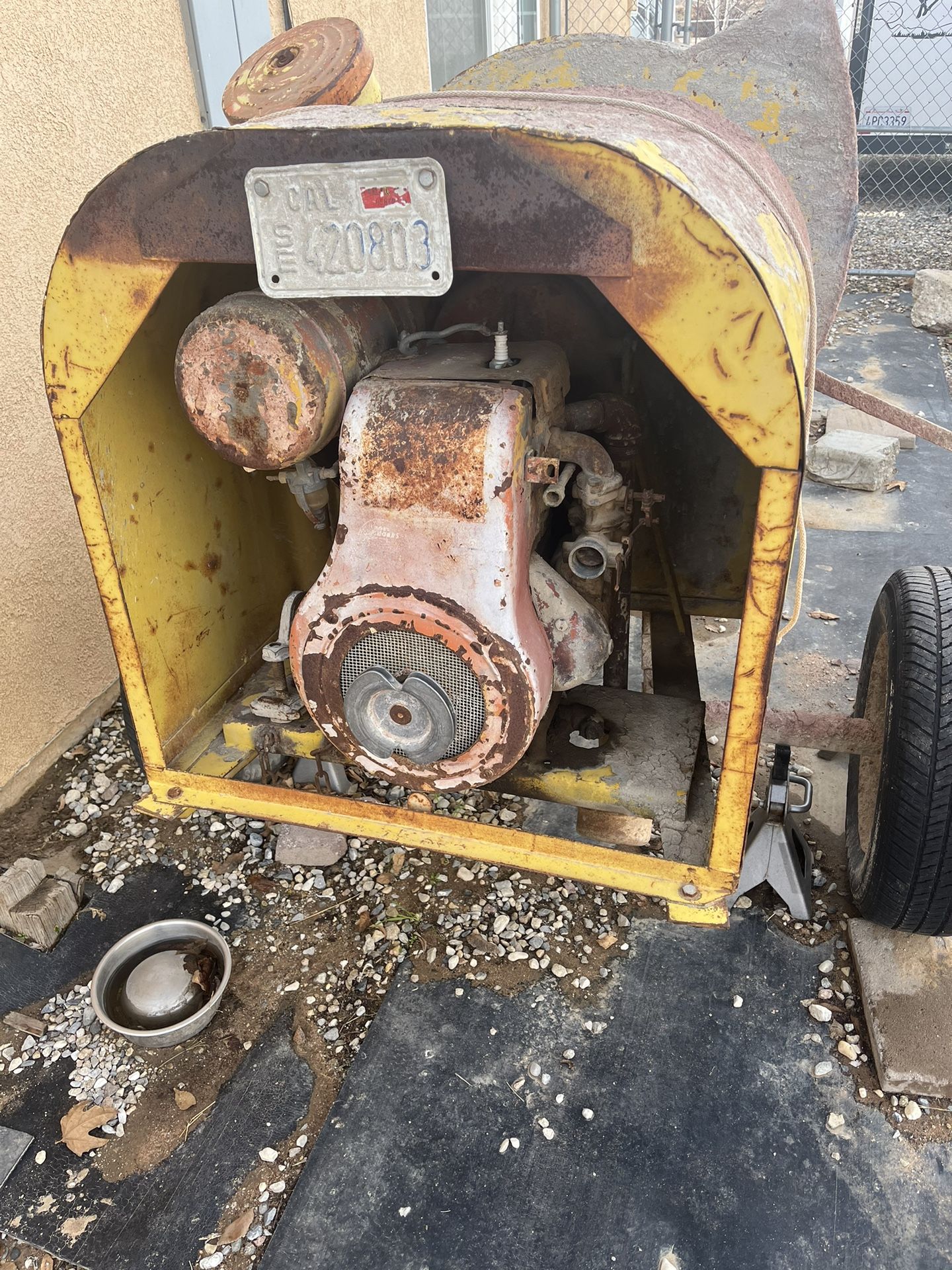 Cement Plaster Mixer