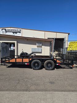 Brand New Utility Trailer W Dove Tail