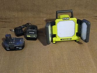 RYOBI 18V ONE+ Hybrid LED Panel Light (Model PCL631B),