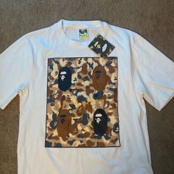 Bape tee white