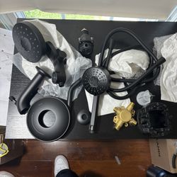 🚨 KOHLER Matte Black Shower Set (PARTIAL) – Parts/Project $75 MUST GO!