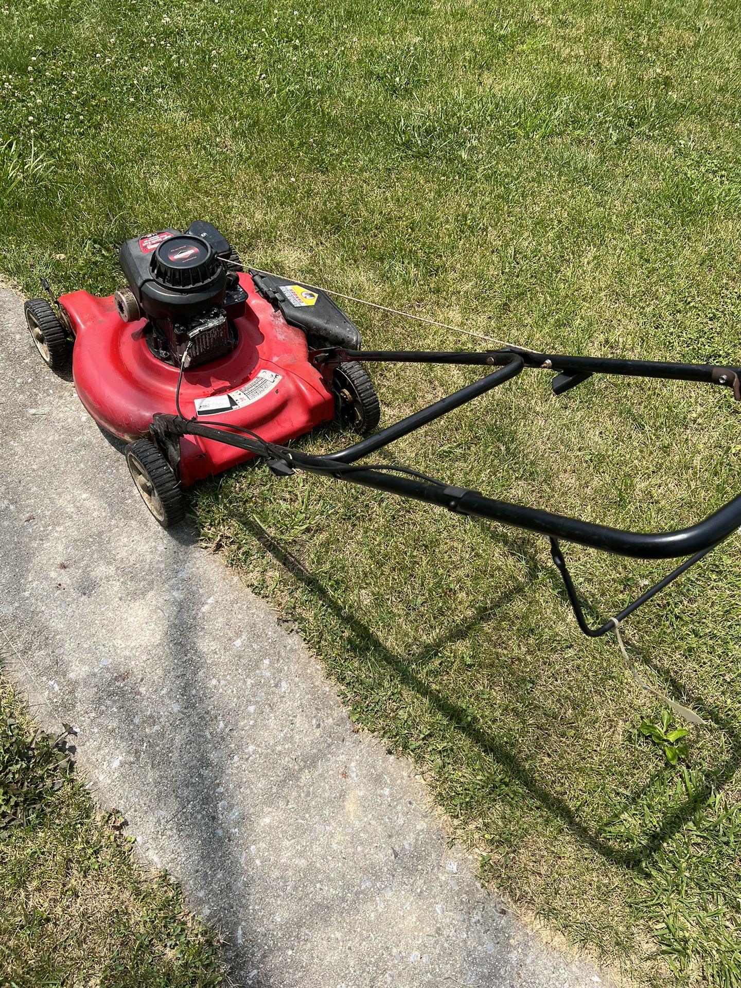 Reel type push mower. for Sale in Bridgeport, WV - OfferUp