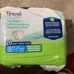 Prevail Diapers Large 