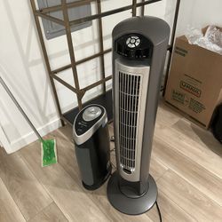 Air Purifier & Fan Set 