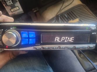 STEREO ALPINE GOOD CONDICIÓN ABLO ESPAÑOL