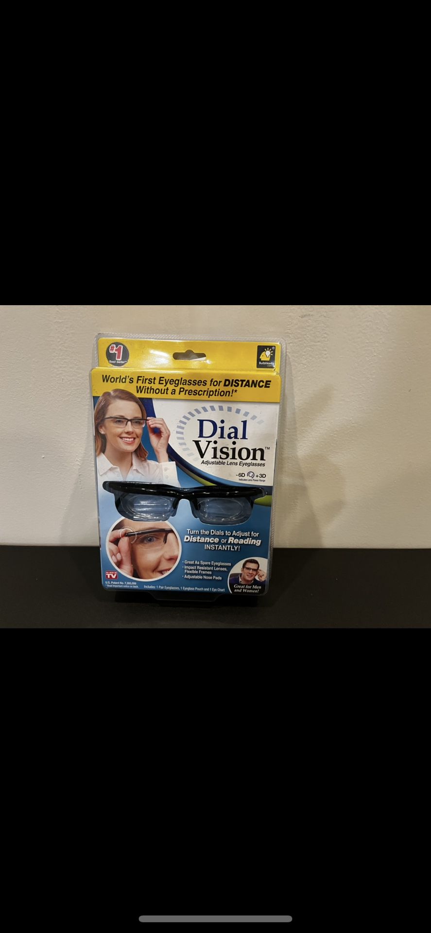 Dial Vision Adjustable Lens Eyeglasses 