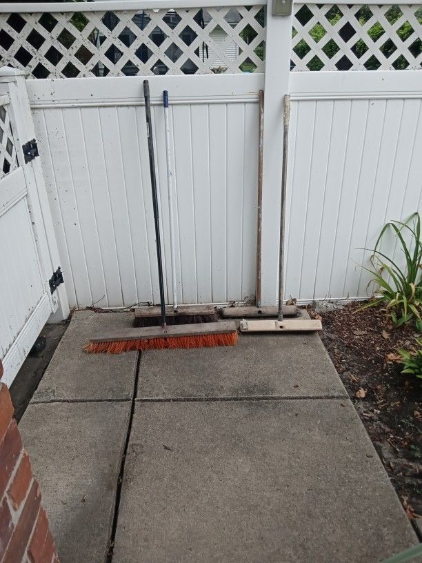 Push Brooms $5.00 Each.