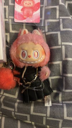 Custom Rhinestone Love Labubu!