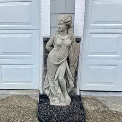 Concrete Statue - Goddess of Fall