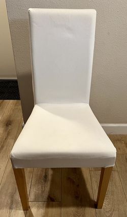 White Fabric Chair