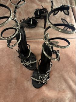 Black heels