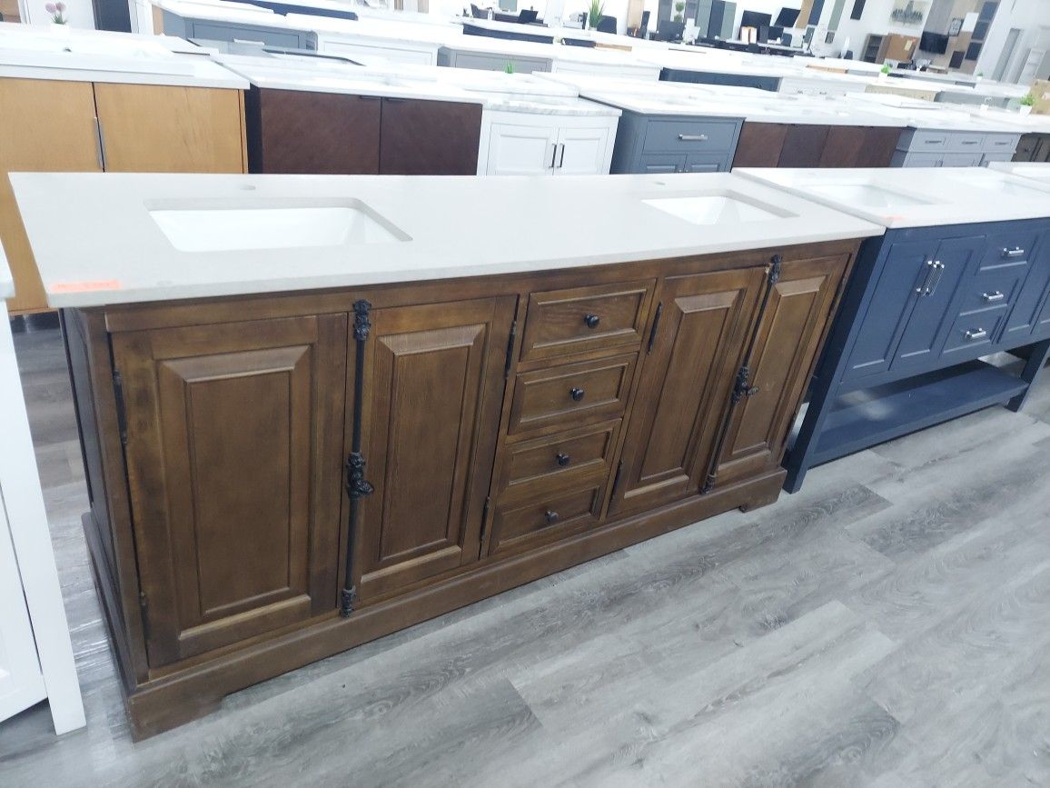 Bathroom Vanity 72"