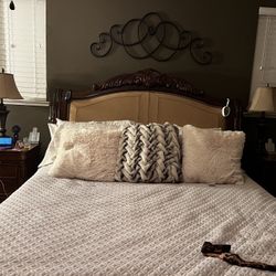 California King Size Bed - No Mattress 