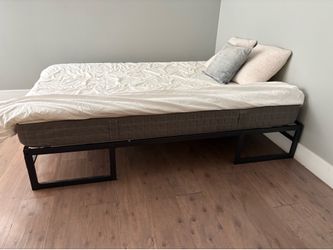 Queen bed & frame