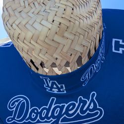 Dodgers Straw Hat