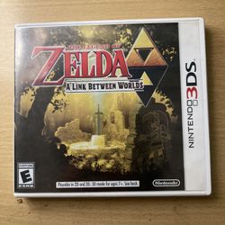 Zelda: A Link Between Worlds 3DS