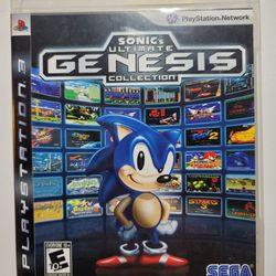 Ps3 Game .... Sonics Ultimate Genesis Collection !!!