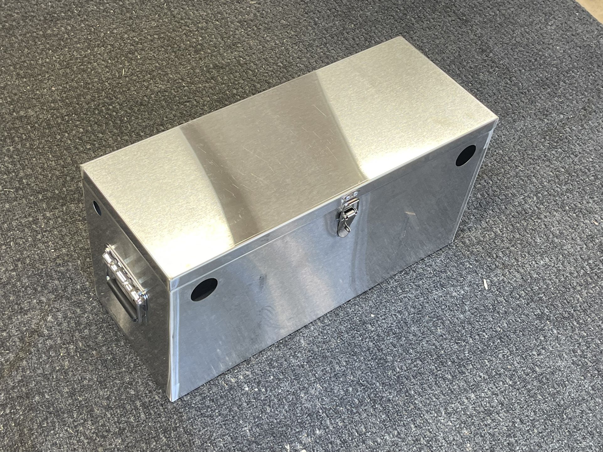 Stainless Steel Battery Box (Double Battery)