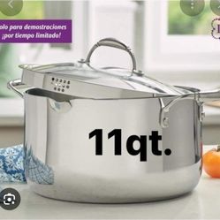 Princess House Olla De 11 Qt TRI-PLY. 