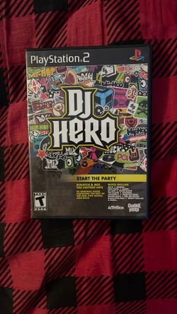 DJ Hero PlayStation 2 PS2 Game Only - CIB