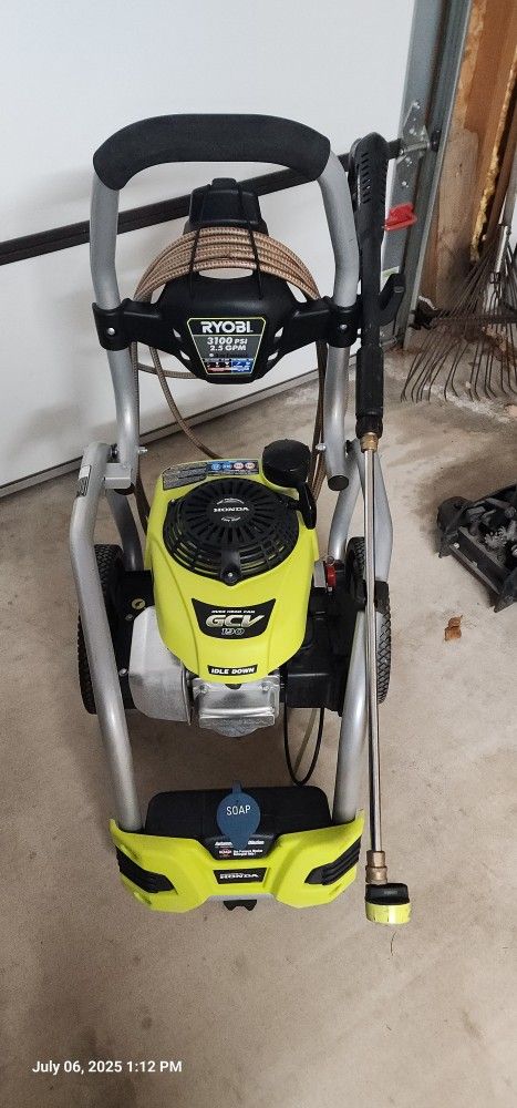 Ryobi GCV 190 Power Washer