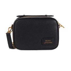 MARC JACOBS Pebbled Leather Box Crossbody Bag MSRP $350