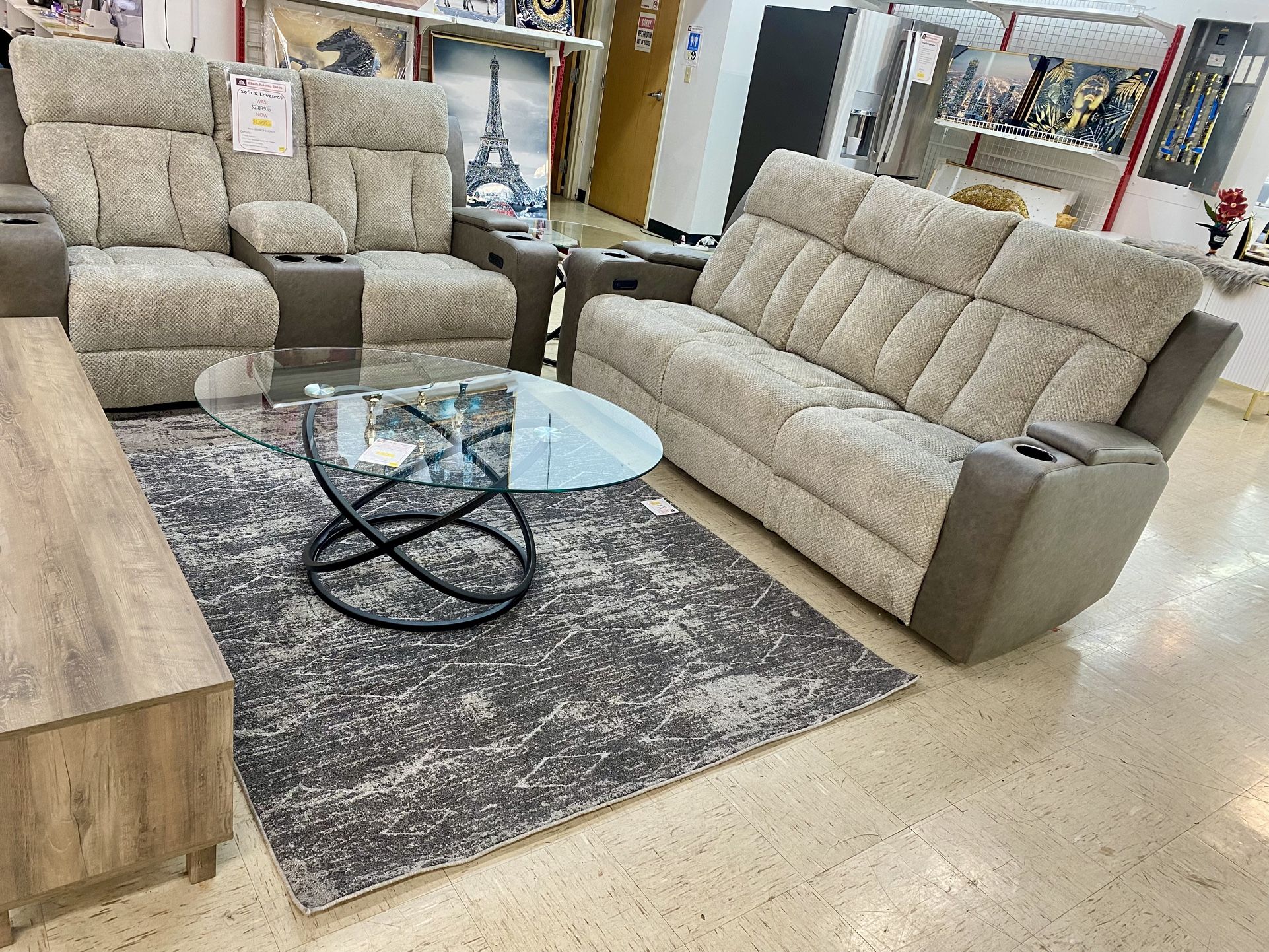 Sofa And love Seat $1,999