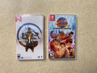MK1 + Street Fighter Anniversity Games for Nintendo Switch