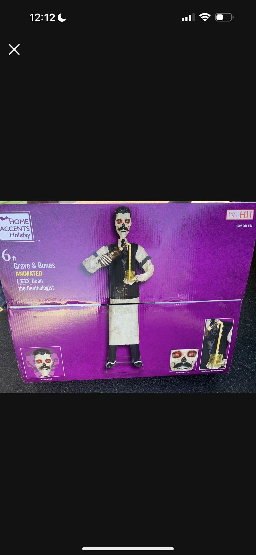 NEW Halloween Animated Dean The Mixologist