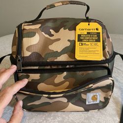 Brand New Carhartt 12 Can Two Compartment Lunch Cooler