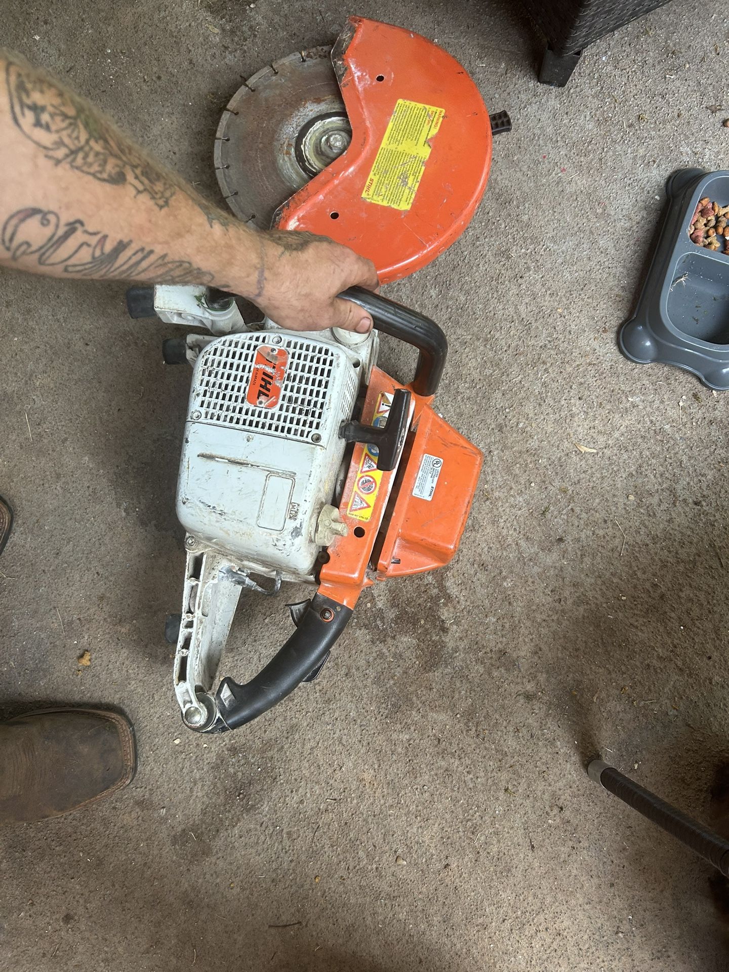 Concrete Cutter steel ts760