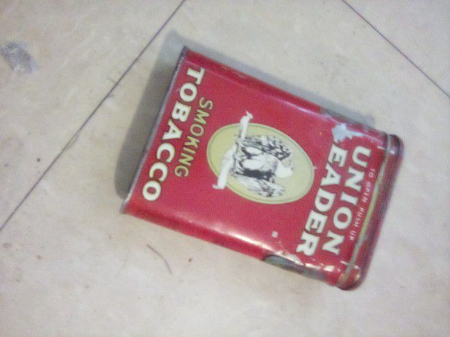 Tobacco Tin Container 