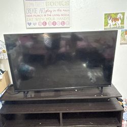 Tv And Tv Stand 